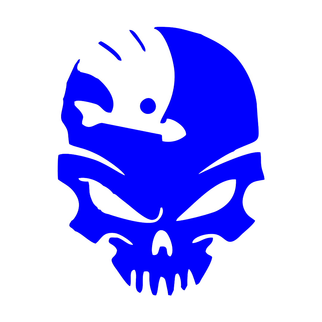 Sticker - SKODA SKULL