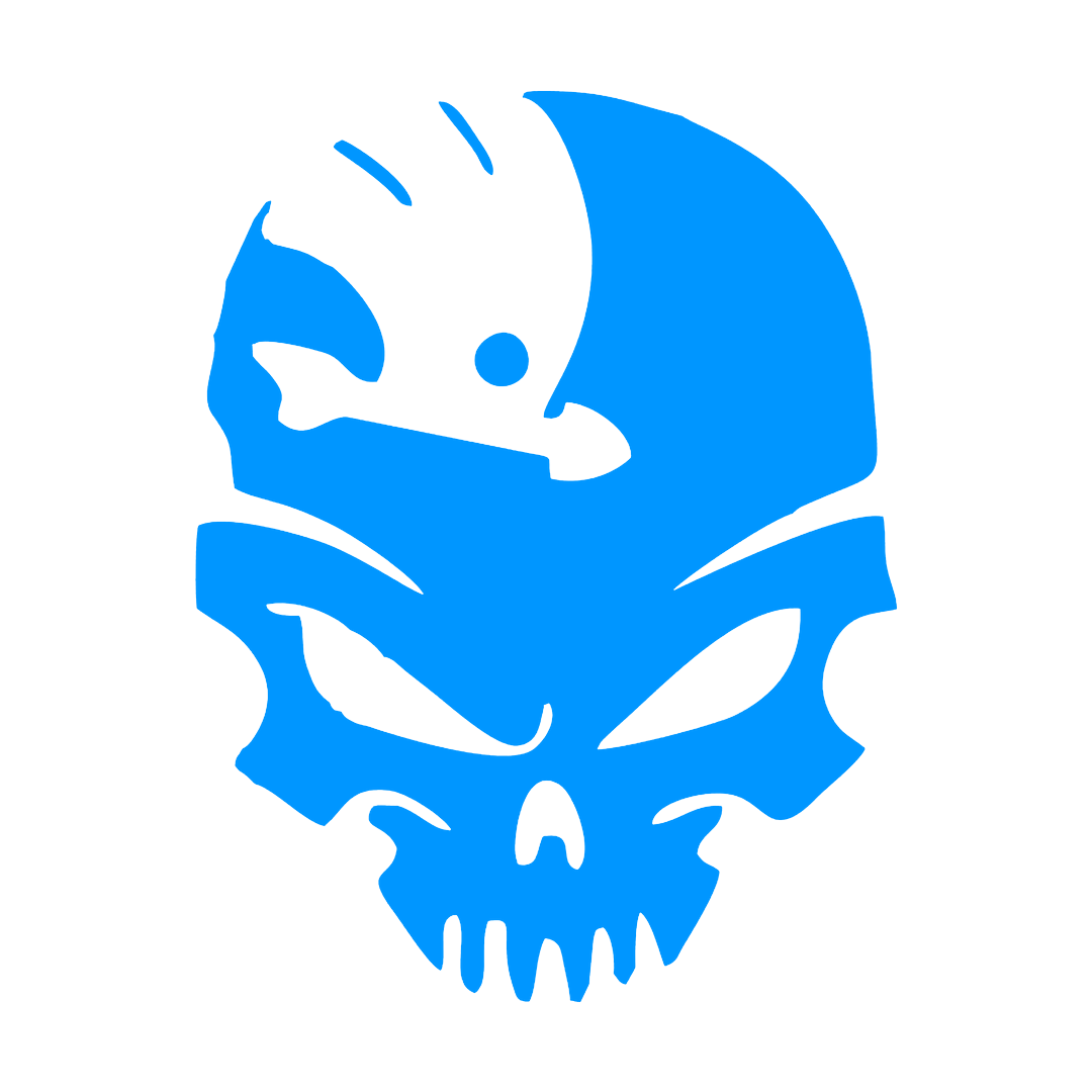 Sticker - SKODA SKULL