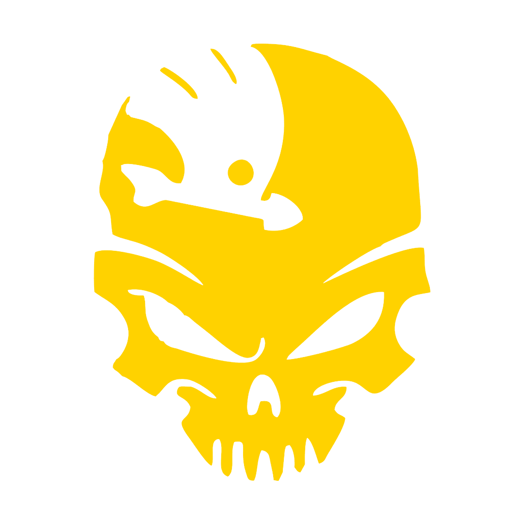 Sticker - SKODA SKULL