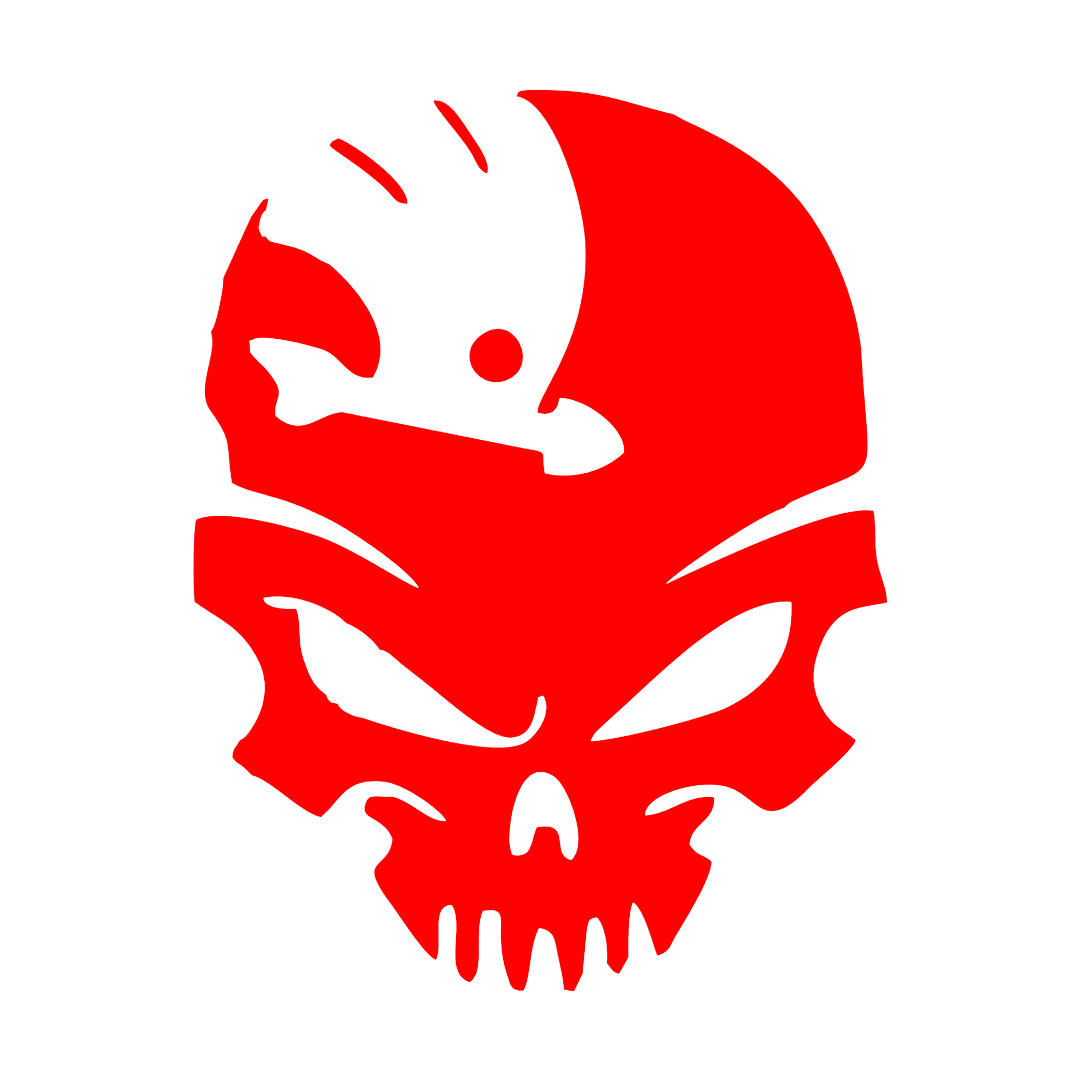 Sticker - SKODA SKULL