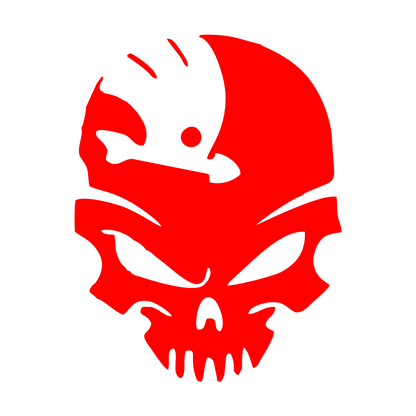 Sticker - SKODA SKULL
