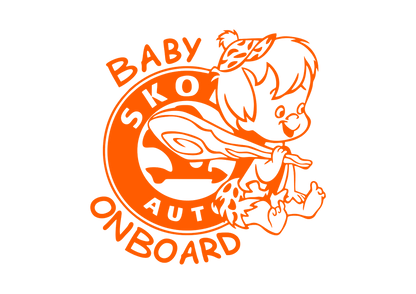 Sticker - SKODA BABY ON BOARD 2