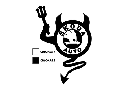 Sticker - SKODA DEVIL