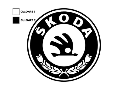 Sticker - SKODA LOGO 3