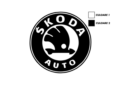Sticker - SKODA LOGO