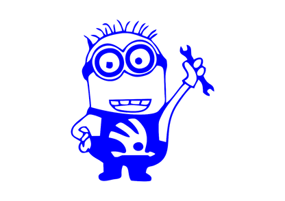Sticker - SKODA MINION MECANIC