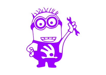 Sticker - SKODA MINION MECANIC