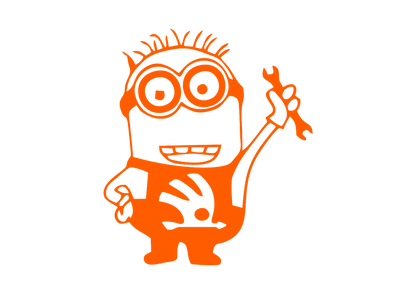 Sticker - SKODA MINION MECANIC
