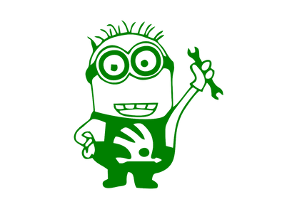 Sticker - SKODA MINION MECANIC
