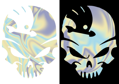 Sticker - SKODA SKULL