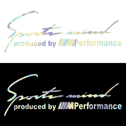 Sticker - SPORTS MIND M PERFORMANCE