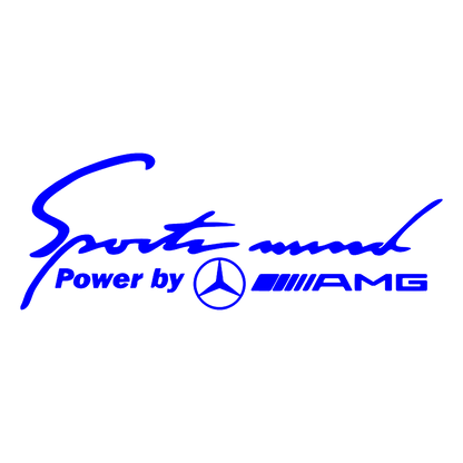 Sticker - SPORTS MIND AMG
