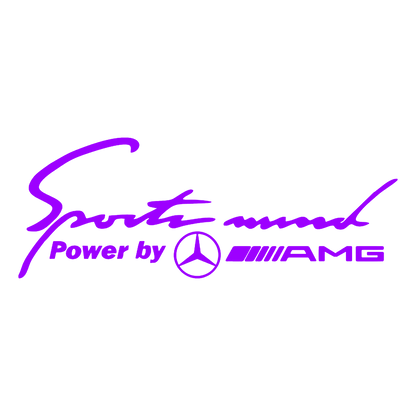 Sticker - SPORTS MIND AMG