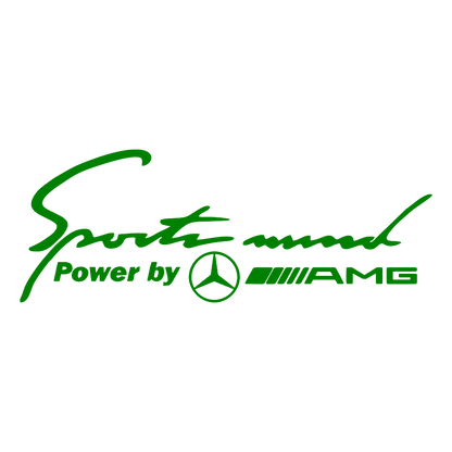 Sticker - SPORTS MIND AMG