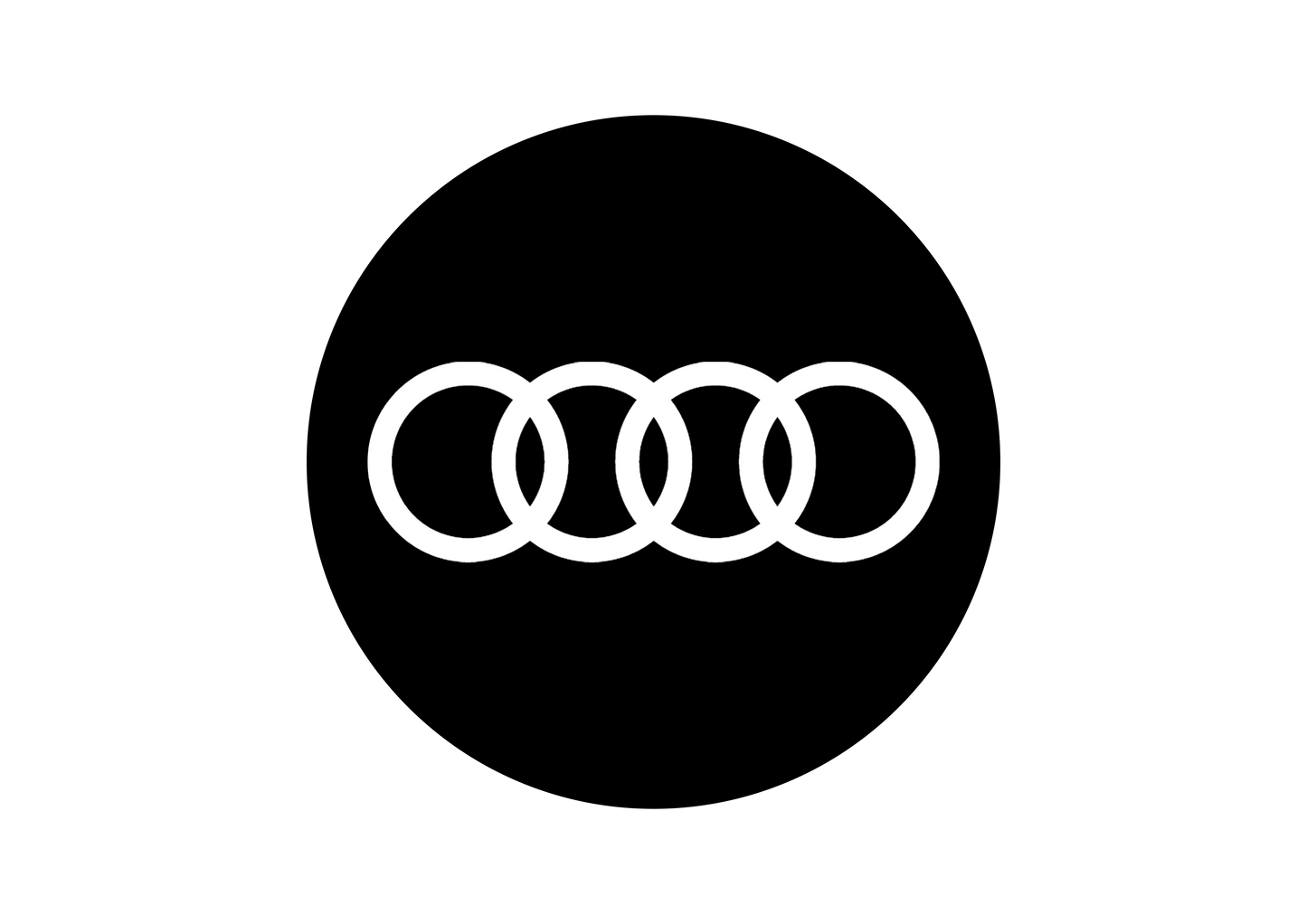 Set x5 Stickere Capace Jante - AUDI