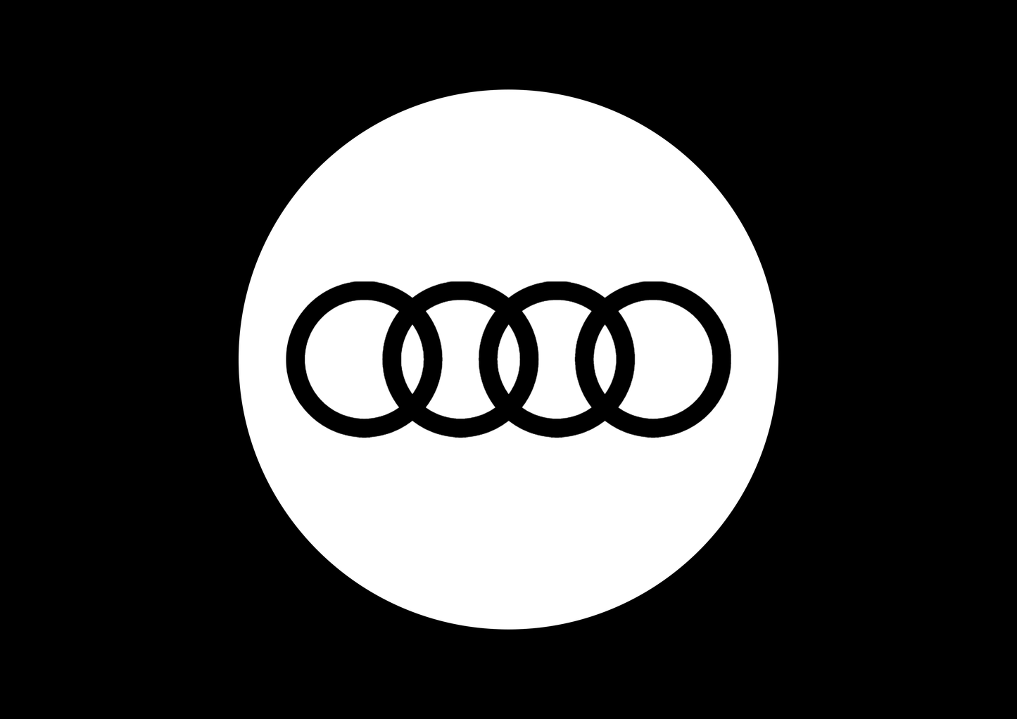 Set x5 Stickere Capace Jante - AUDI