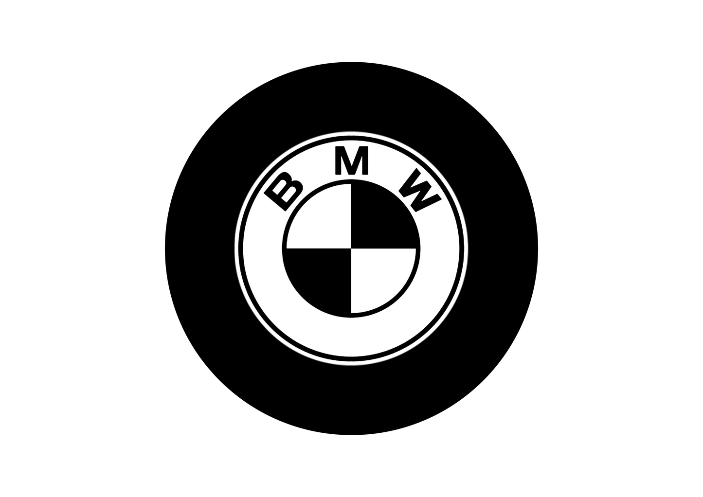 Set x5 Stickere Capace Jante - BMW