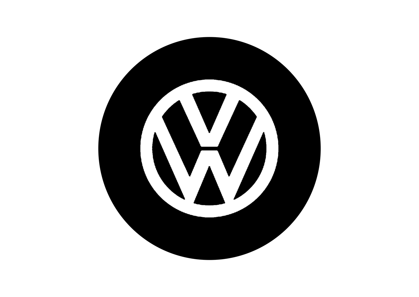 Set x5 Stickere Capace Jante - VOLKSWAGEN