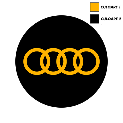Set x5 Stickere Capace Jante - AUDI