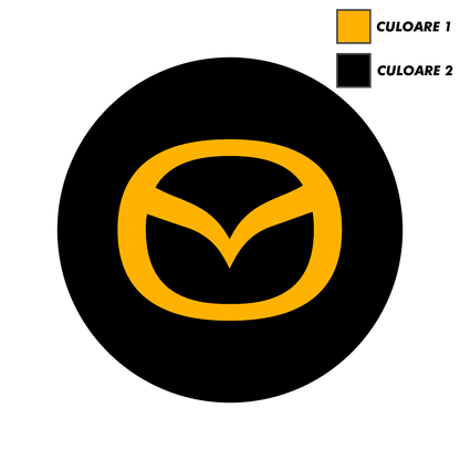 Set x5 Stickere Capace Jante - MAZDA