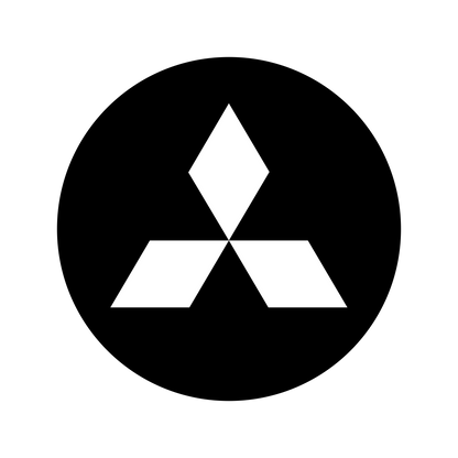 Set x5 Stickere Capace Jante - MITSUBISHI