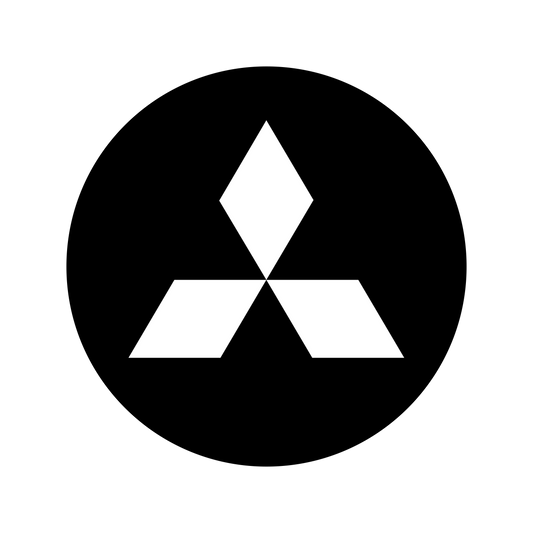 Set x5 Stickere Capace Jante - MITSUBISHI