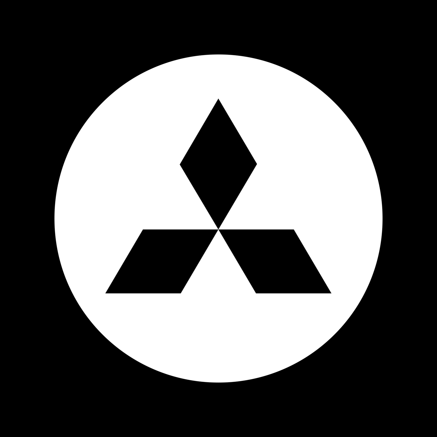 Set x5 Stickere Capace Jante - MITSUBISHI