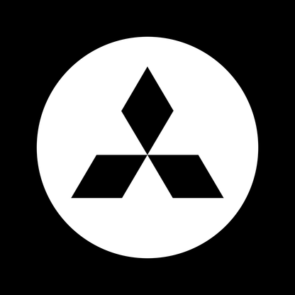 Set x5 Stickere Capace Jante - MITSUBISHI