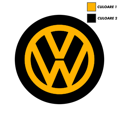 Set x5 Stickere Capace Jante - VOLKSWAGEN