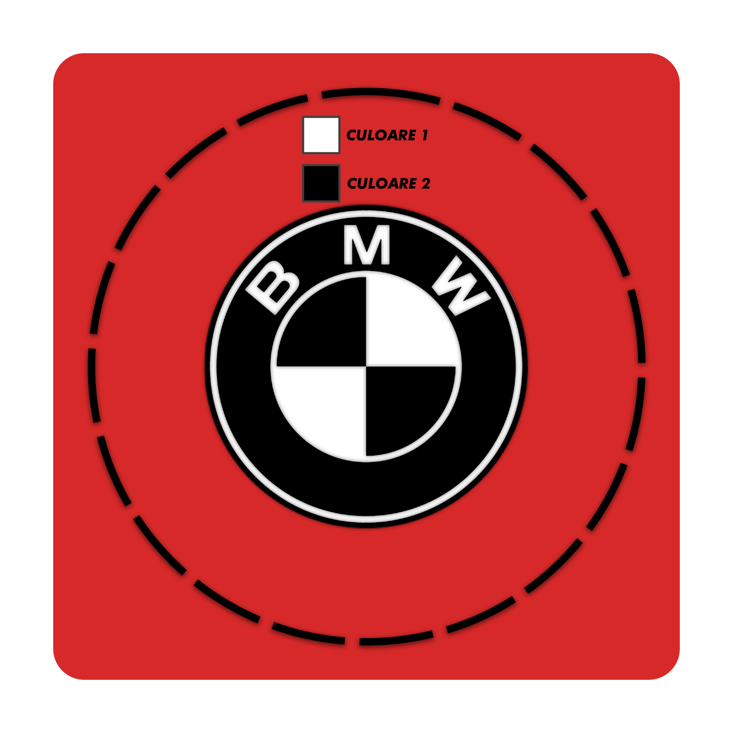 Set x5 Stickere Capace Jante - PERSONALIZATE