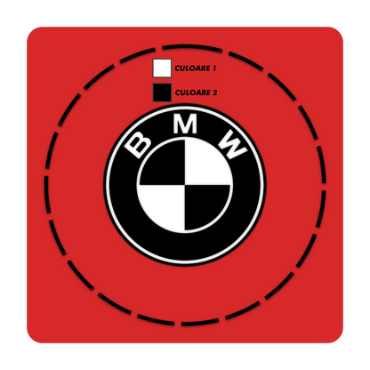 Set x5 Stickere Capace Jante - PERSONALIZATE