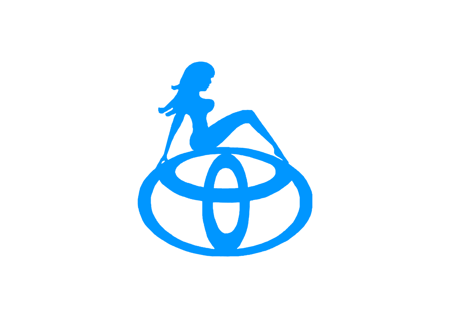 Sticker - TOYOTA GIRL 1