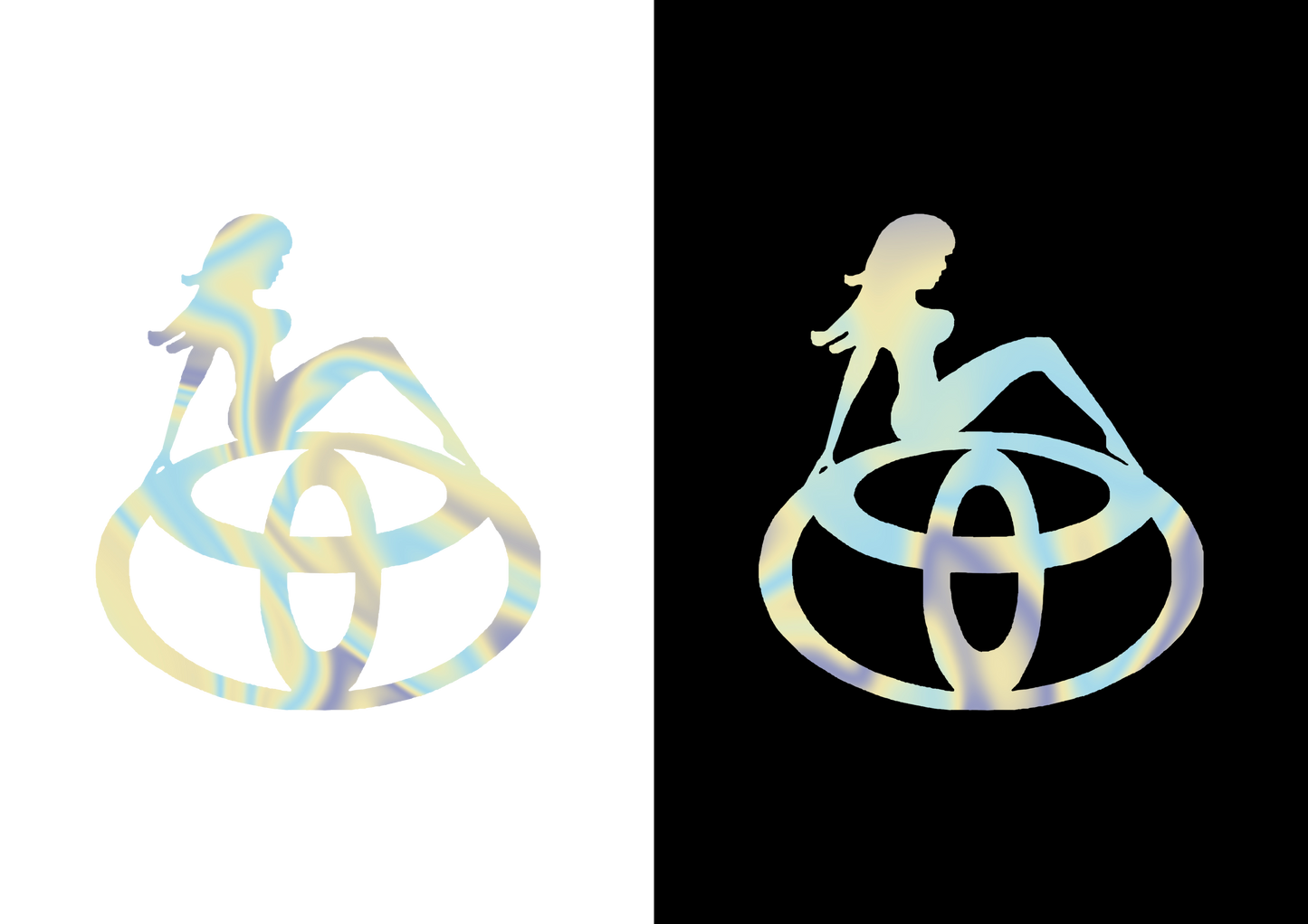Sticker - TOYOTA GIRL 1