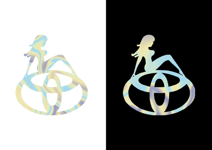 Sticker - TOYOTA GIRL 1