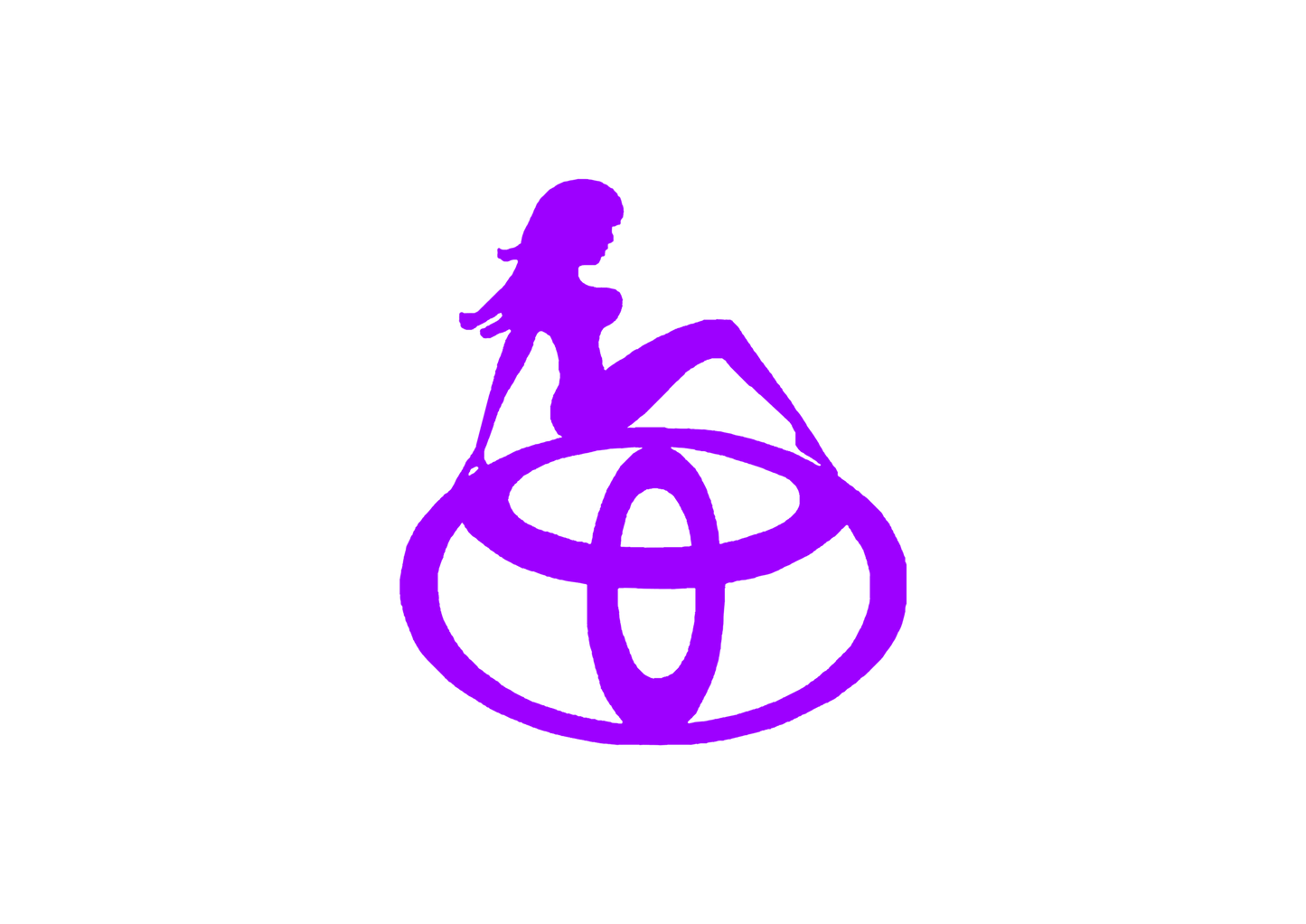 Sticker - TOYOTA GIRL 1