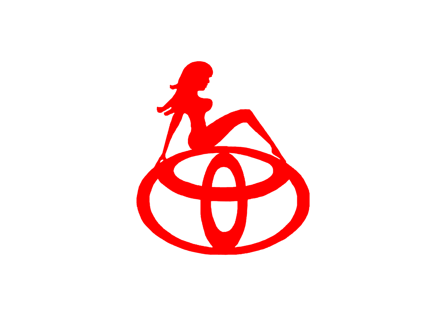 Sticker - TOYOTA GIRL 1