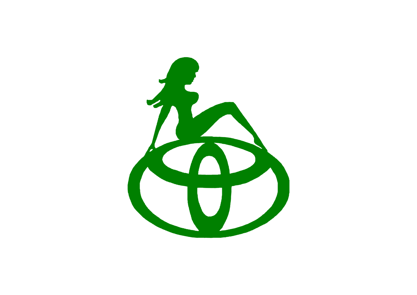 Sticker - TOYOTA GIRL 1