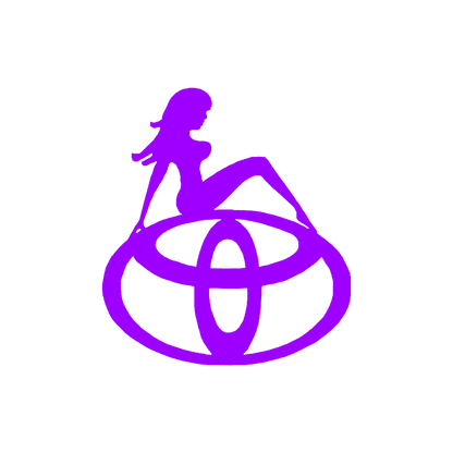Sticker - TOYOTA GIRL 2