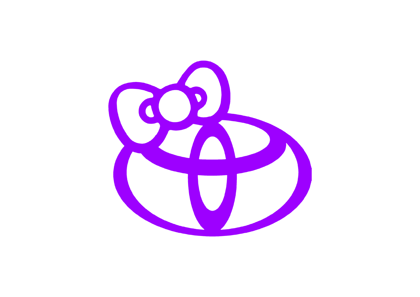 Sticker - TOYOTA CUTE