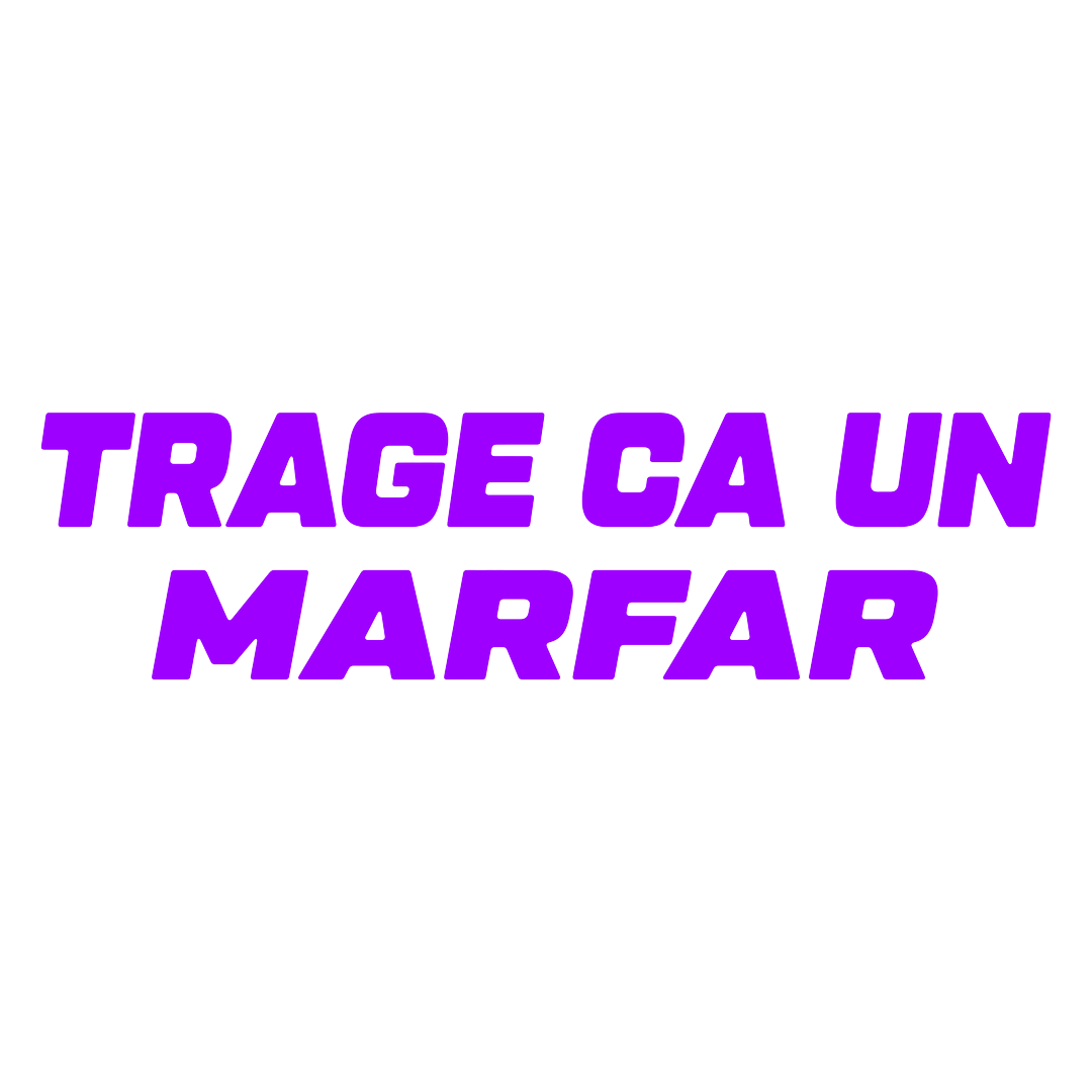 Sticker - TRAGE CA UN MARFAR