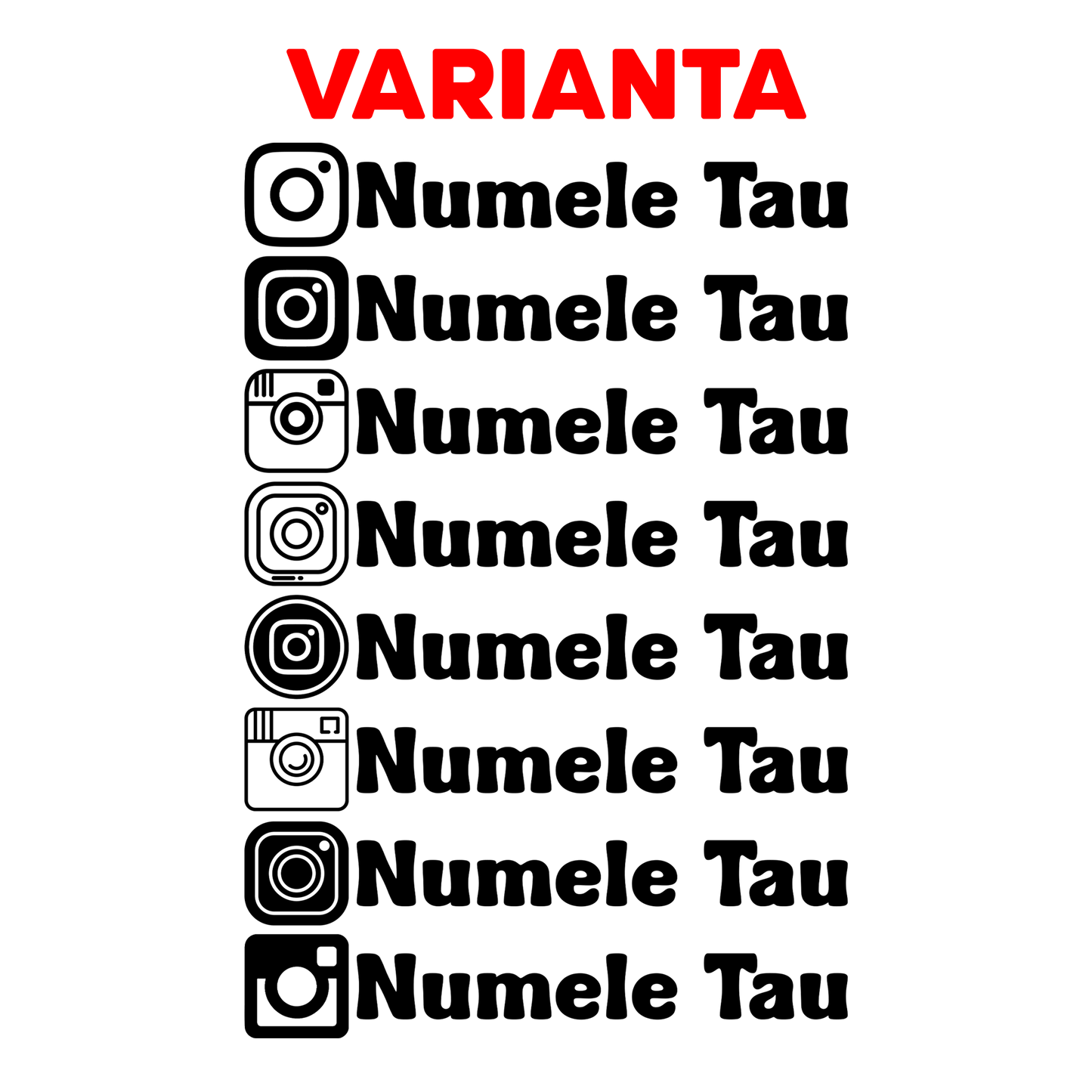 Sticker Set - X2 INSTAGRAM