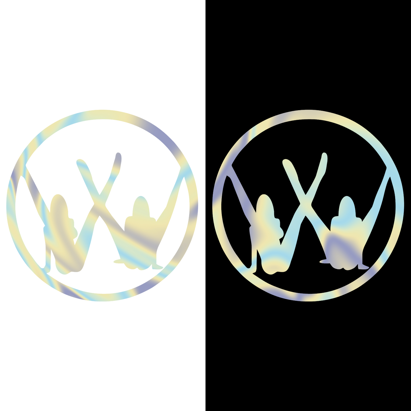 Sticker - VOLKSWAGEN GIRL LOGO
