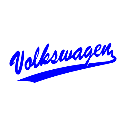 Sticker - VOLKSWAGEN TEXT 2