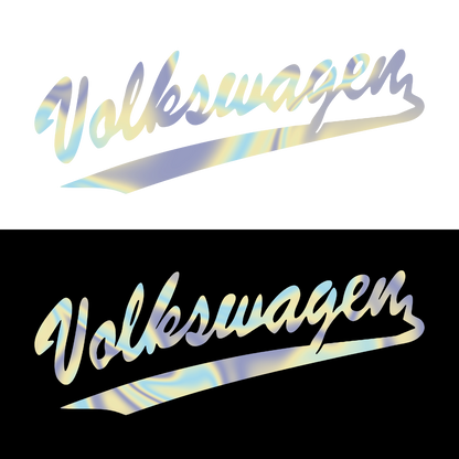Sticker - VOLKSWAGEN TEXT 2