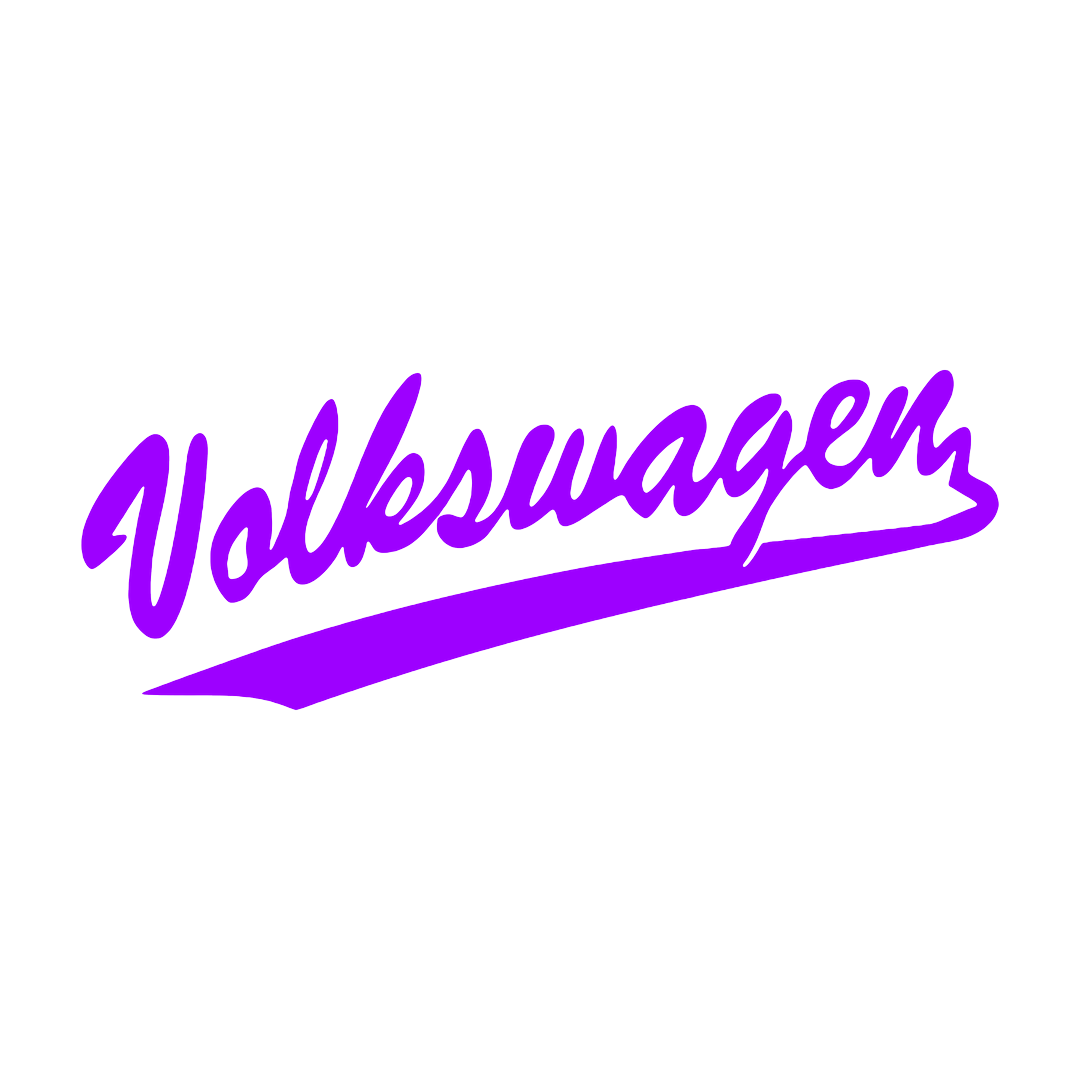 Sticker - VOLKSWAGEN TEXT 2