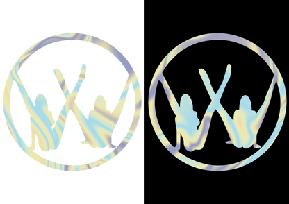 Sticker - VOLKSWAGEN GIRL LOGO