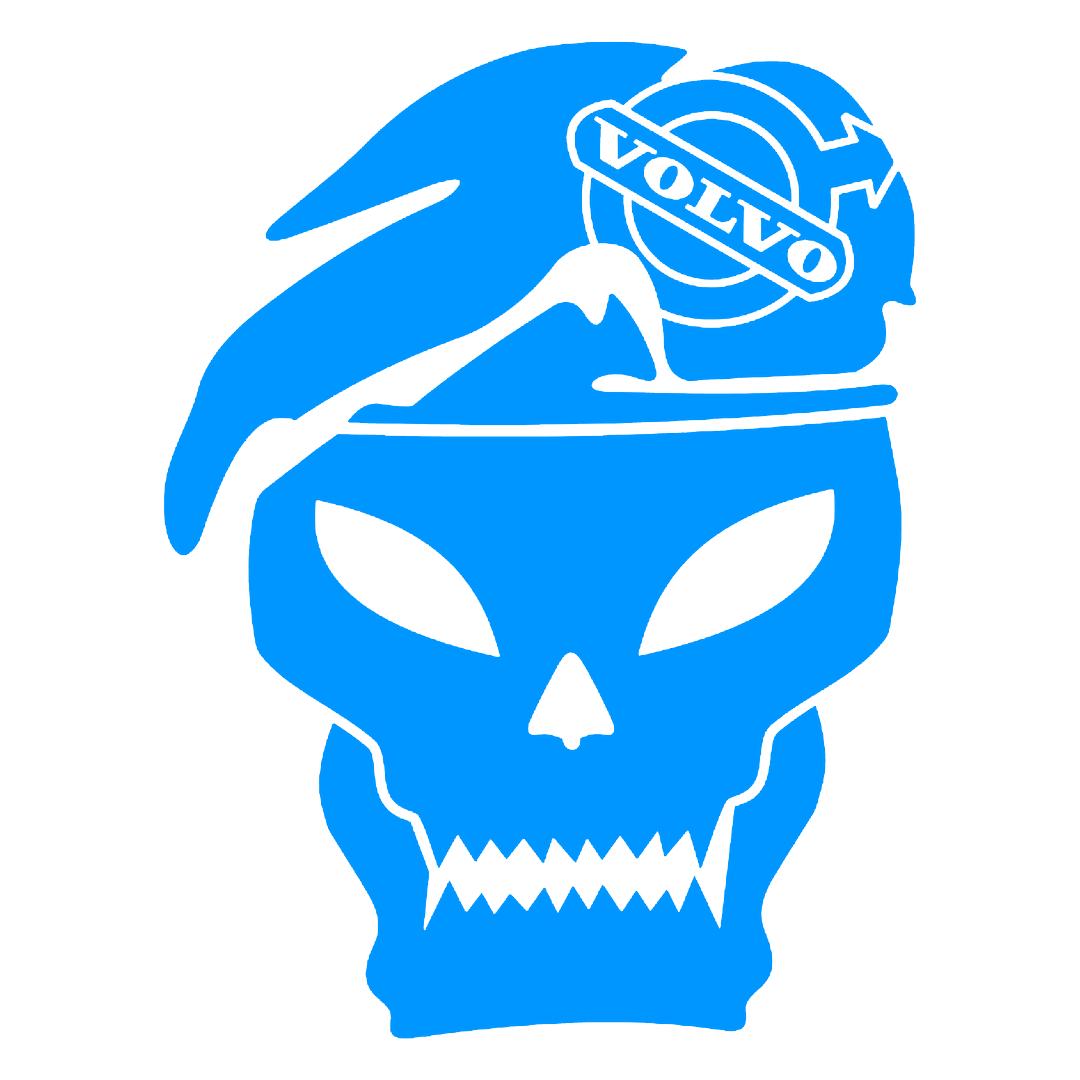 Sticker - VOLVO SKULL 3