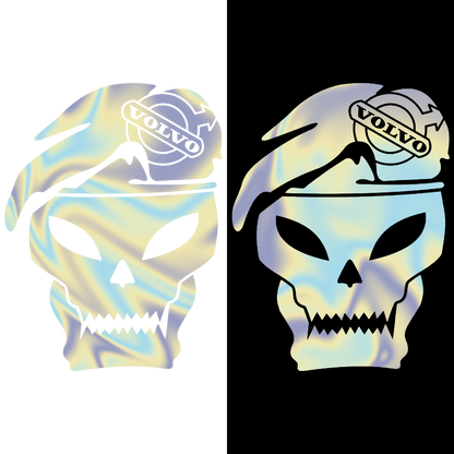 Sticker - VOLVO SKULL 3