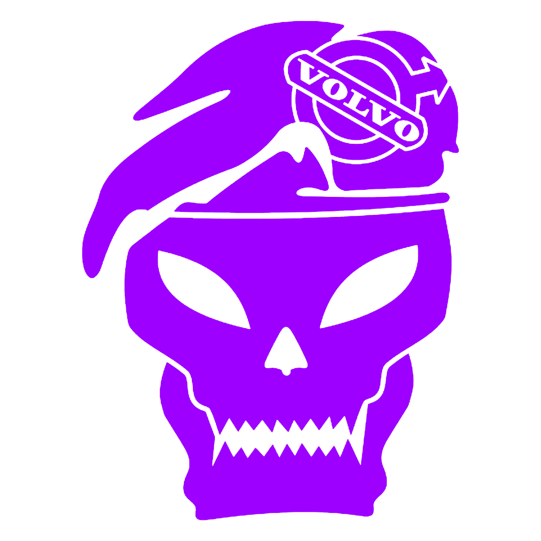 Sticker - VOLVO SKULL 3