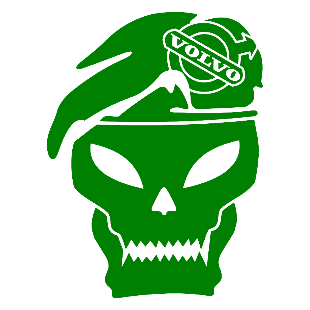 Sticker - VOLVO SKULL 3